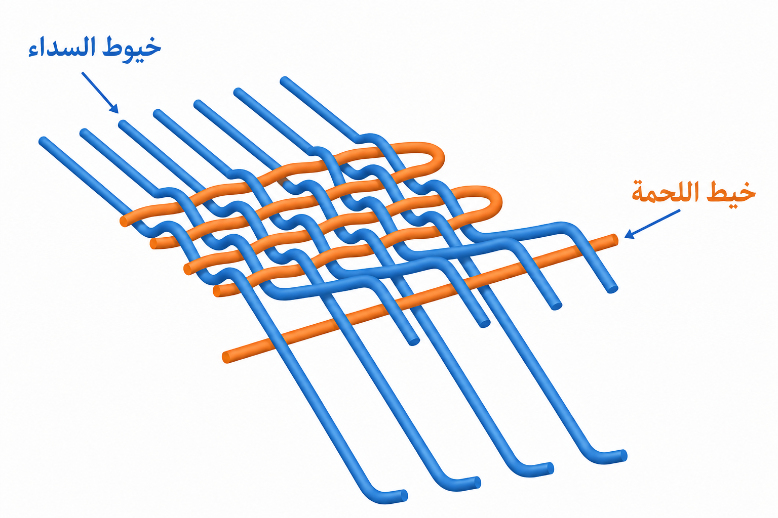 السداء و اللحمة